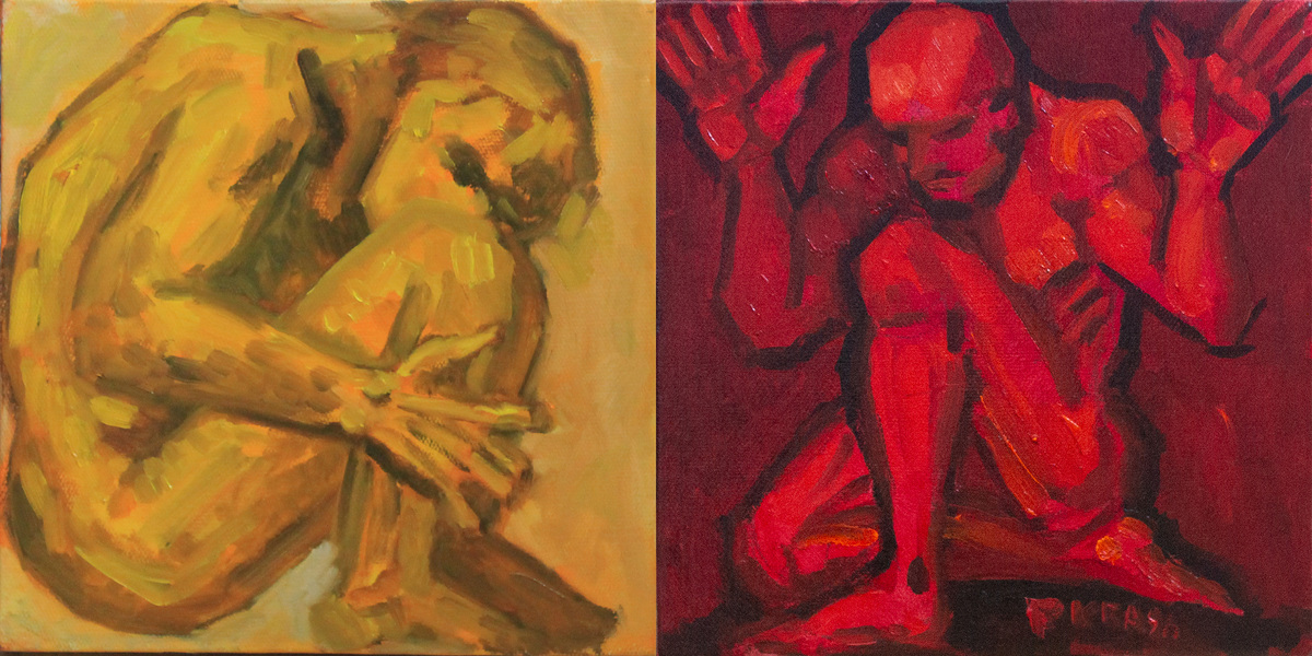 Two Temperatures of Silence